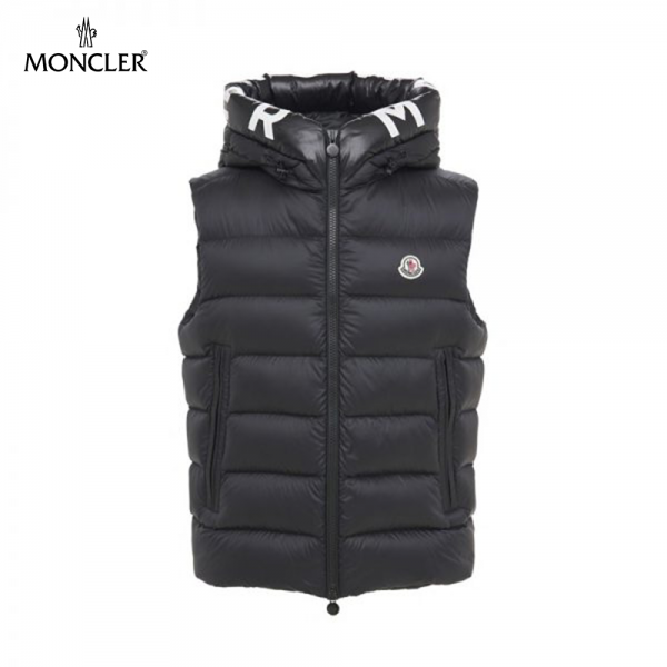 【秋冬に暖かさを】MONCLER モンクレール ジレ Montreuil ダウンベスト ブラック アウター G20911A0001853048999