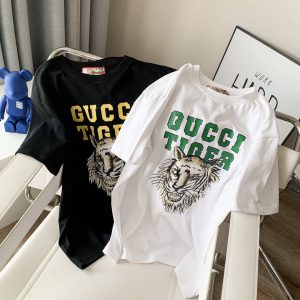 【22SS新品】GUCCI グッチ GUCCI TIGER コットン Tシャツ 白 